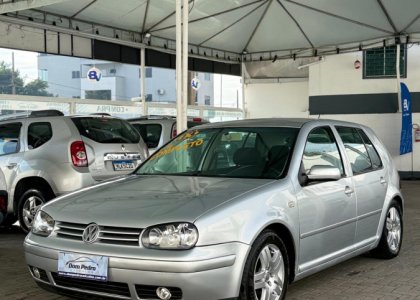 VW - VolksWagen Golf 1.6Mi/ 1.6Mi Gener./Black & Silver 2003 Gasolina