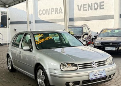 VW - VolksWagen Golf 1.6Mi/ 1.6Mi Gener./Black & Silver 2003 Gasolina