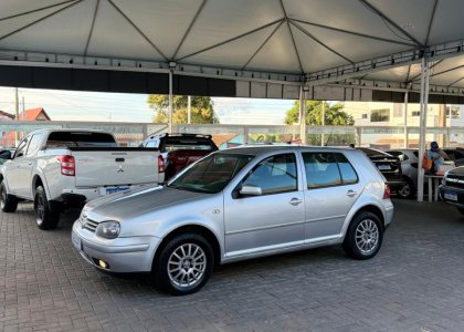 VW - VolksWagen Golf 1.6Mi/ 1.6Mi Gener./Black & Silver 2003 Gasolina