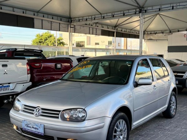 VW - VolksWagen Golf 1.6Mi/ 1.6Mi Gener./Black & Silver 2003 Gasolina